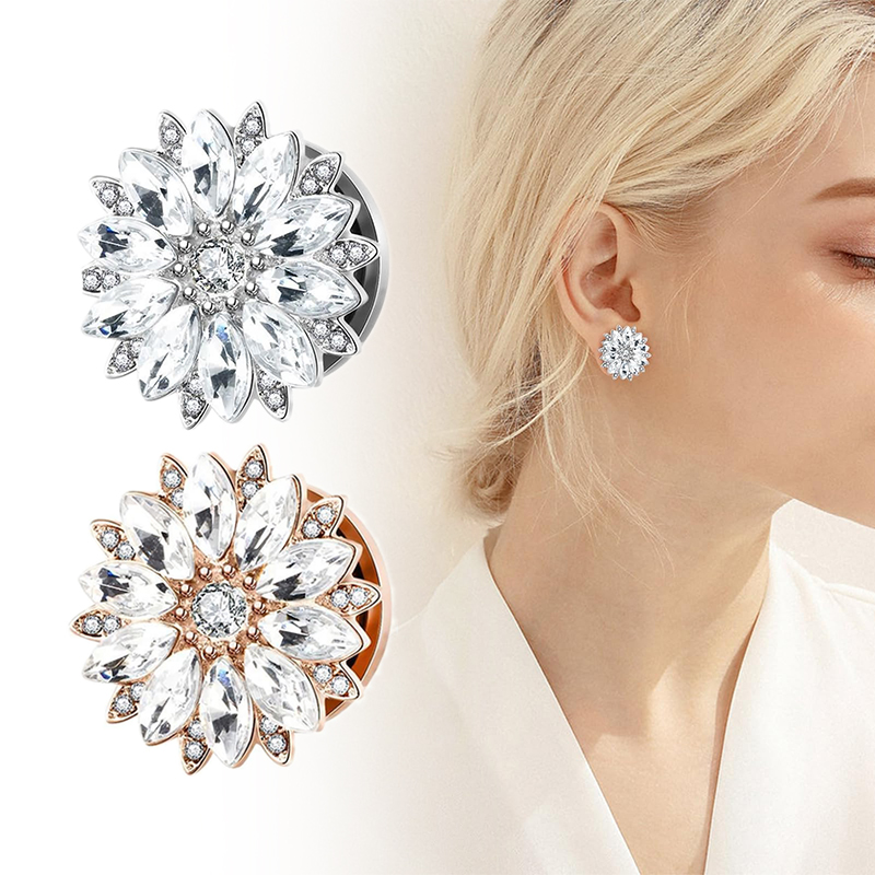 Body Jewelry Ear - จุกอุดหูและท่อขยายหูประดับเพชรคิวบิกเซอร์โคเนีย สแตนเลสสตีล สำหรับผู้ชายและผู้หญิง เครื่องประดับเจาะร่างกาย ตัวขยายรูหู