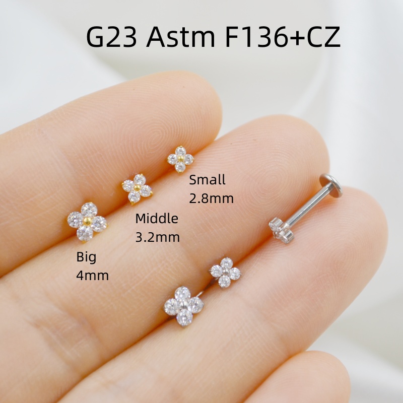 Rook Curved Barbell - 10pcs เครื่องประดับ 16G x 8 มม.G23