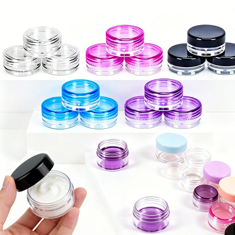 Body Jewelry Storage - 100 ชิ้น 2 กรัม-20 กรัม ขวดตัวอย่างเครื่องสำอางขนาดเล็ก