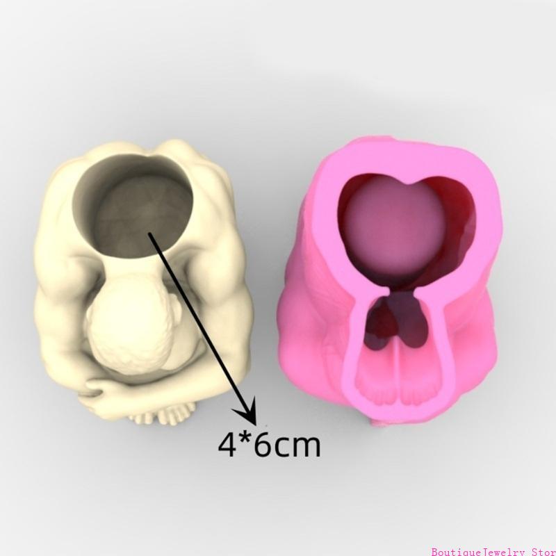 E1PE ดอกไม้หม้อซิลิโคนแม่พิมพ์ - Body Jewelry Storage บทวิจารณ์และราคา