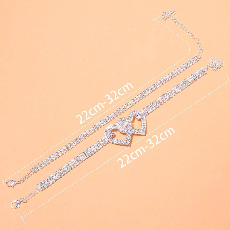 สร้อยข้อเท้าแฟชั่นประดับพลอยเท - Body Jewelry Leg Chain บทวิจารณ์และราคา