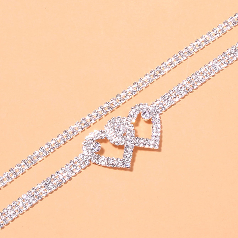 สร้อยข้อเท้าแฟชั่นประดับพลอยเท - Body Jewelry Leg Chain บทวิจารณ์และราคา