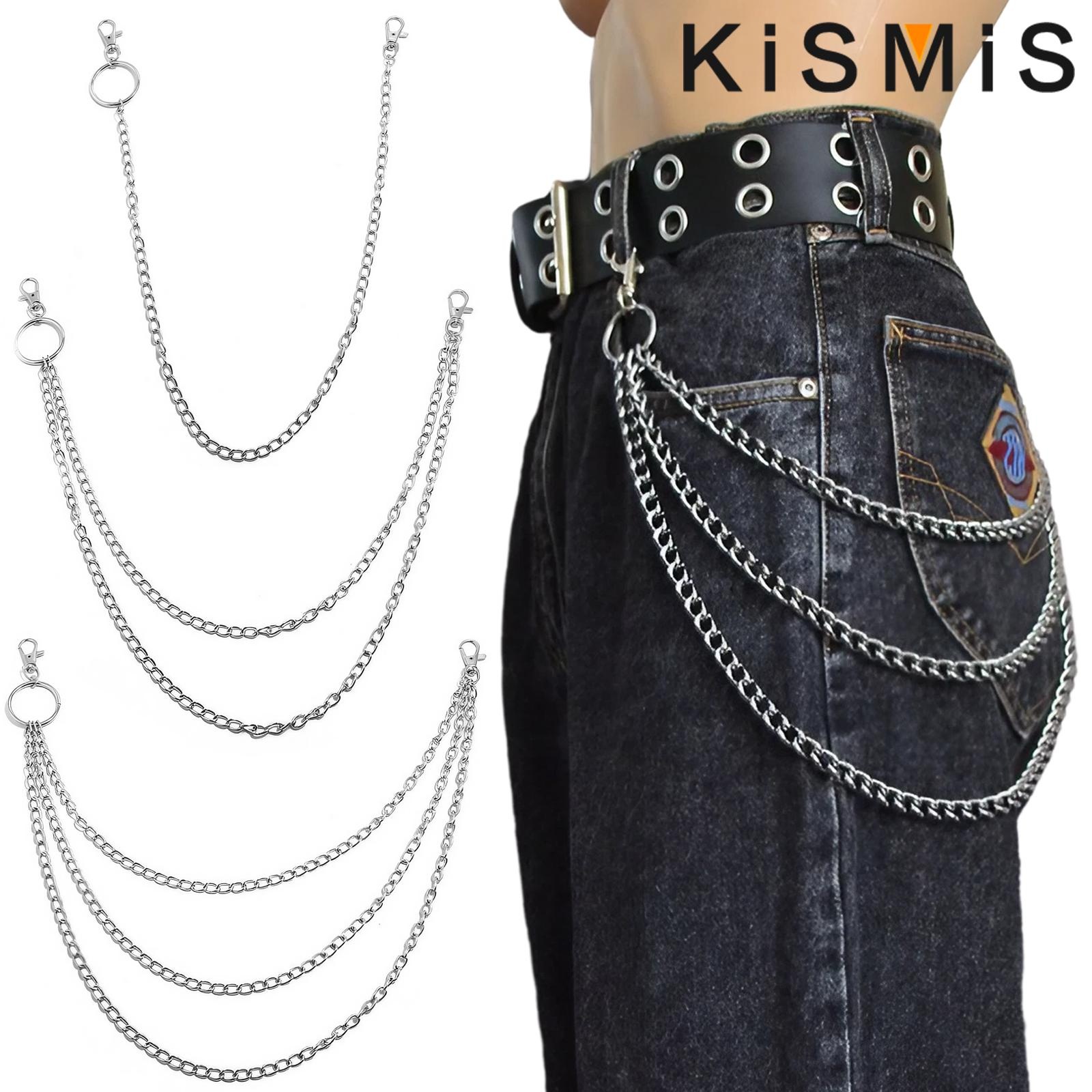 KISMIS 1PC Punk Street พวงกุญแ - Body Jewelry Leg Chain บทวิจารณ์และราคา
