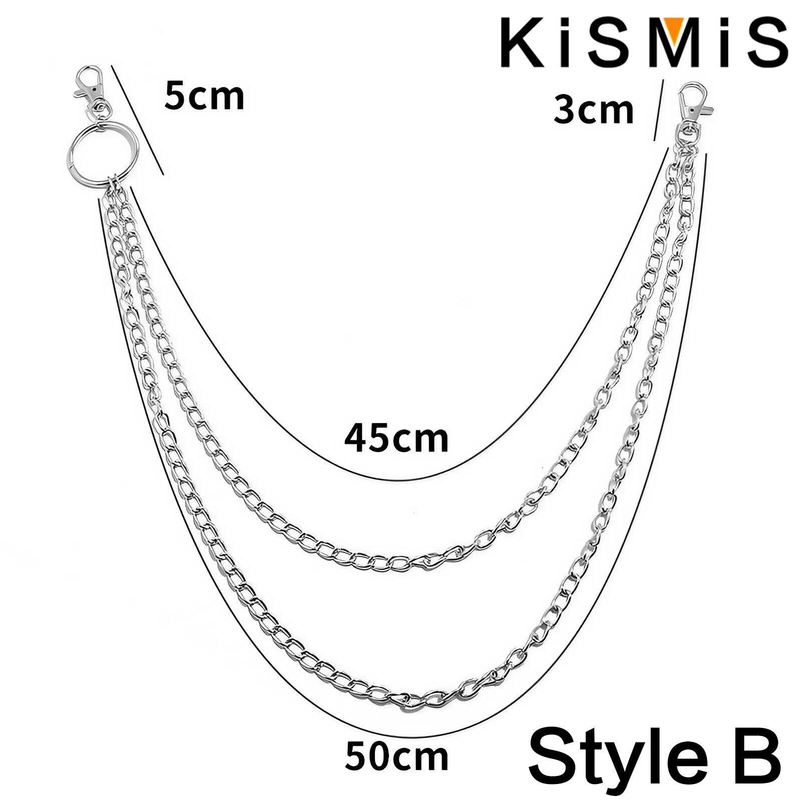 KISMIS 1PC Punk Street พวงกุญแ - Body Jewelry Leg Chain บทวิจารณ์และราคา