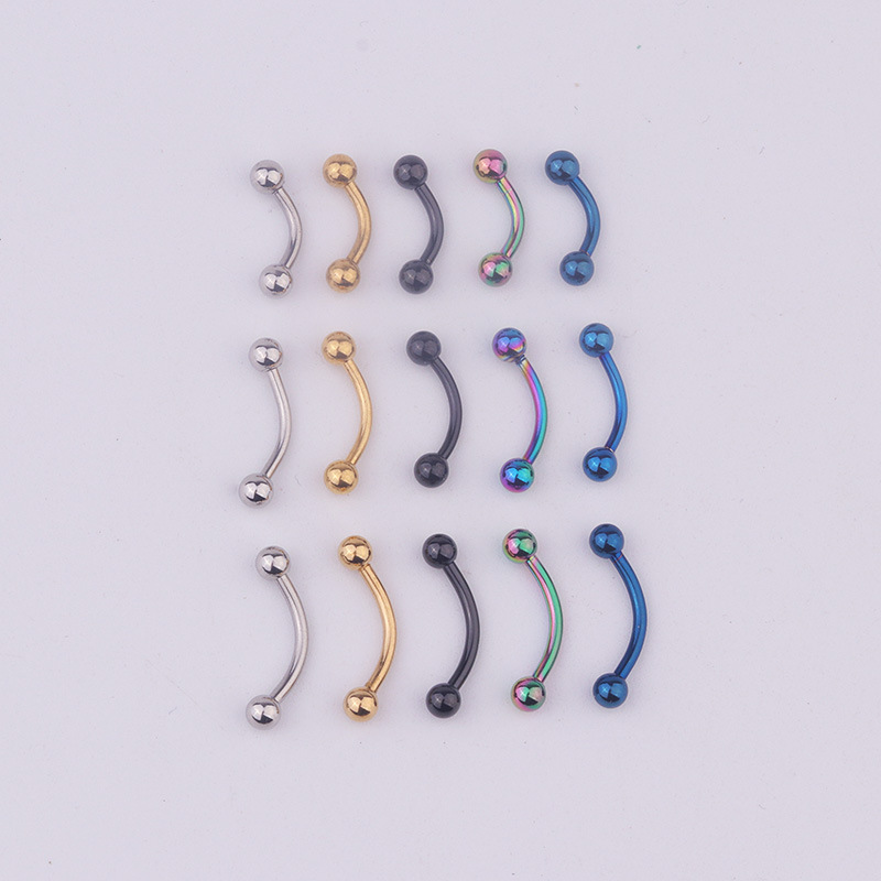 5 ชิ้น/ล็อต บาร์เบลสแตนเลส 316 - Body Jewelry Ear บทวิจารณ์และราคา