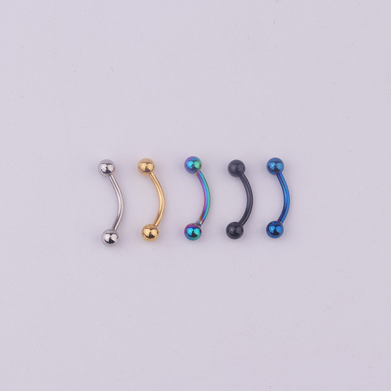 5 ชิ้น/ล็อต บาร์เบลสแตนเลส 316 - Body Jewelry Ear บทวิจารณ์และราคา