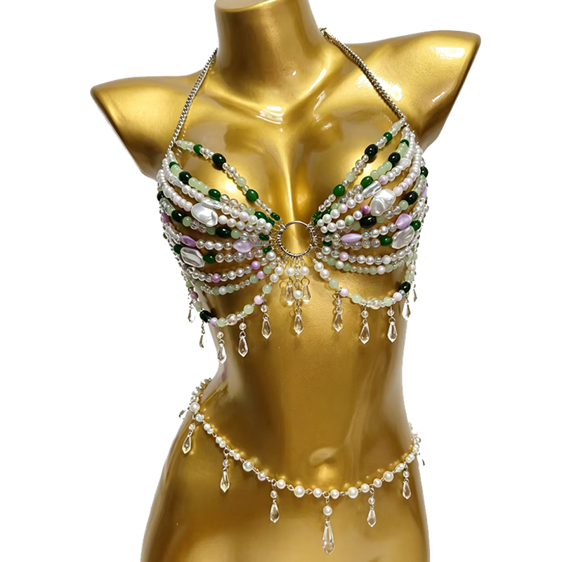 เครื่องประดับร่างกายแบบโซ่สำหร - Body Jewelry Bra บทวิจารณ์และราคา