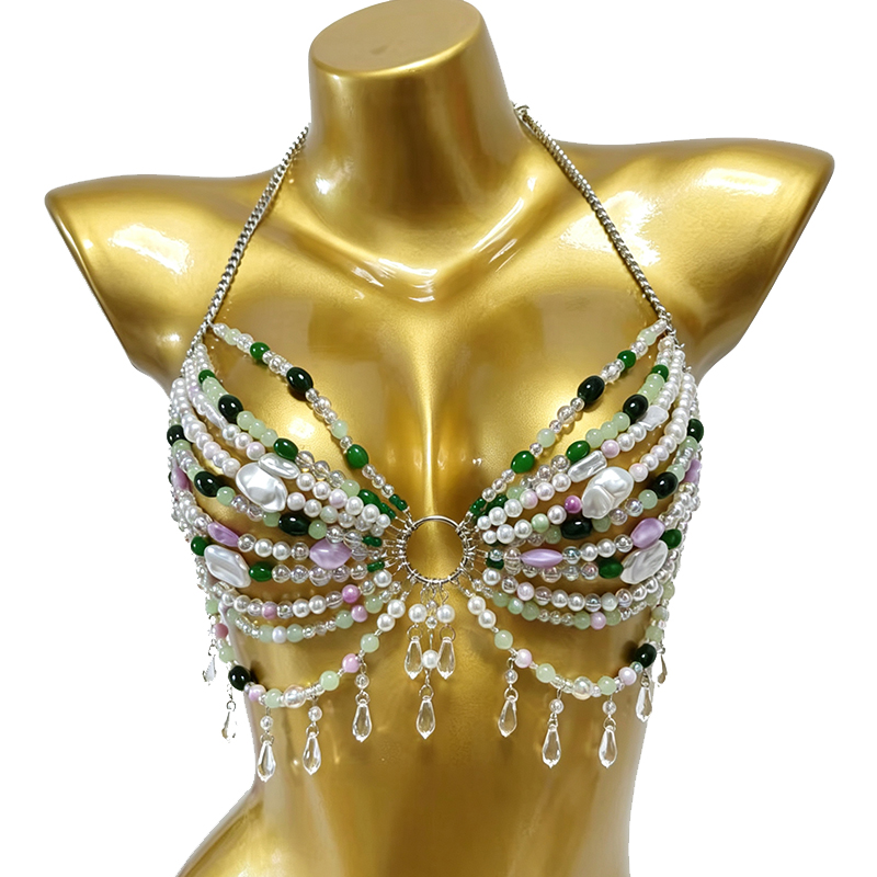 เครื่องประดับร่างกายแบบโซ่สำหร - Body Jewelry Bra บทวิจารณ์และราคา