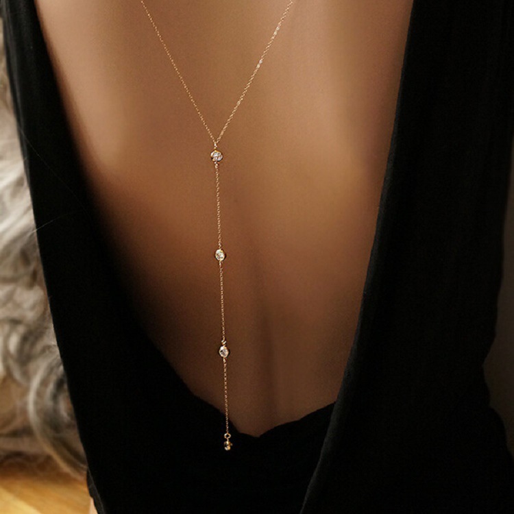 สร้อยคอประดับเพชรเทียมแบบเซ็กซ - Body Jewelry Bra บทวิจารณ์และราคา