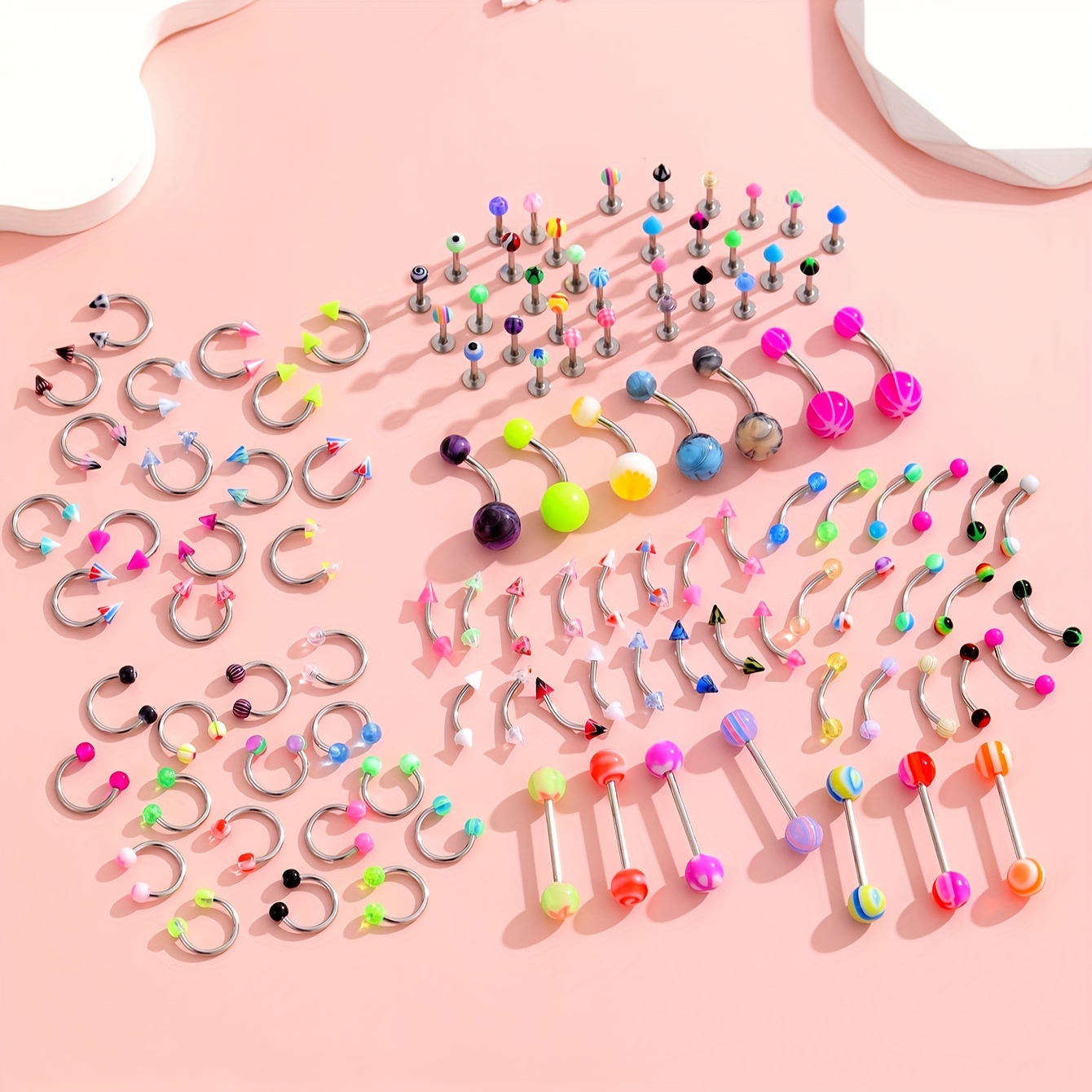จิวเวอรี่สเตนเลสสตีลแบบรวมขนาด - Body Jewelry Storage บทวิจารณ์และราคา