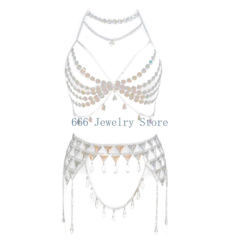 F2TD ชุดเครื่องประดับร่างกายที - Body Jewelry Bra บทวิจารณ์และราคา