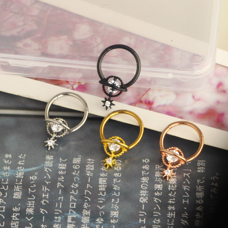 เครื่องประดับเจาะกระดูกอ่อนรูป - Body Jewelry Surgical Steel บทวิจารณ์และราคา