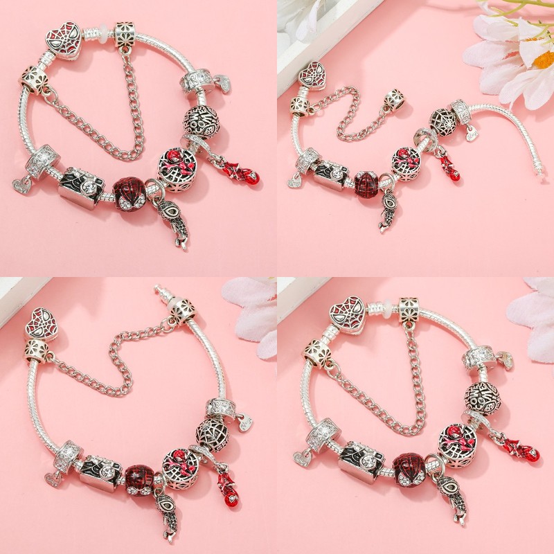 กำไลข้อมือรูปหน้ากากสไปเดอร์แม - Zs Body Jewelry บทวิจารณ์และราคา