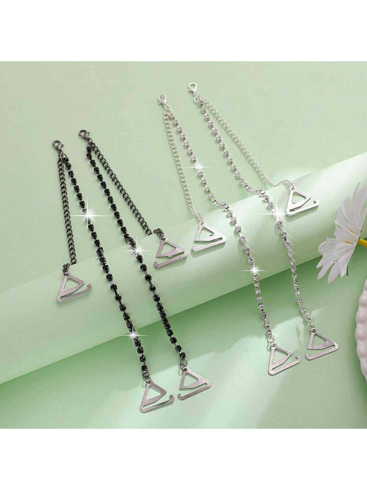 สายรัดชุดชั้นใน rhinestone ปรั - Body Jewelry Bra บทวิจารณ์และราคา