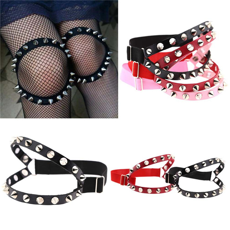 สร้อยคอหนังพังก์ประดับหมุด สร้ - Body Jewelry Leg Chain บทวิจารณ์และราคา