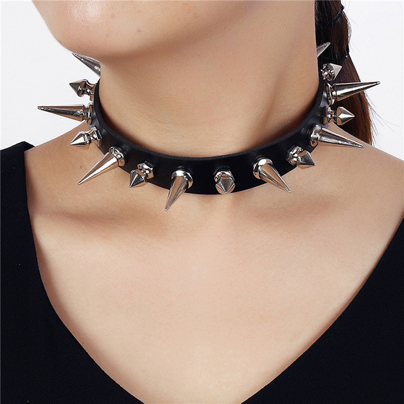 สร้อยคอหนังพังก์ประดับหมุด สร้ - Body Jewelry Leg Chain บทวิจารณ์และราคา