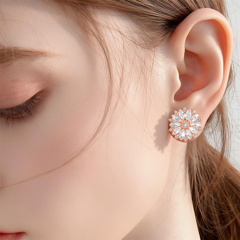 จุกอุดหูและท่อขยายหูประดับเพชร - Body Jewelry Ear บทวิจารณ์และราคา