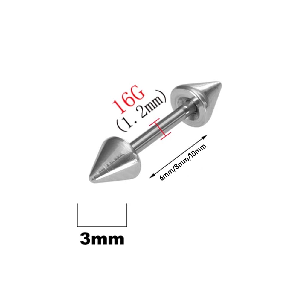 2 ชิ้น 16G เล็บคิ้วเจาะเครื่อง - Rook Curved Barbell บทวิจารณ์และราคา