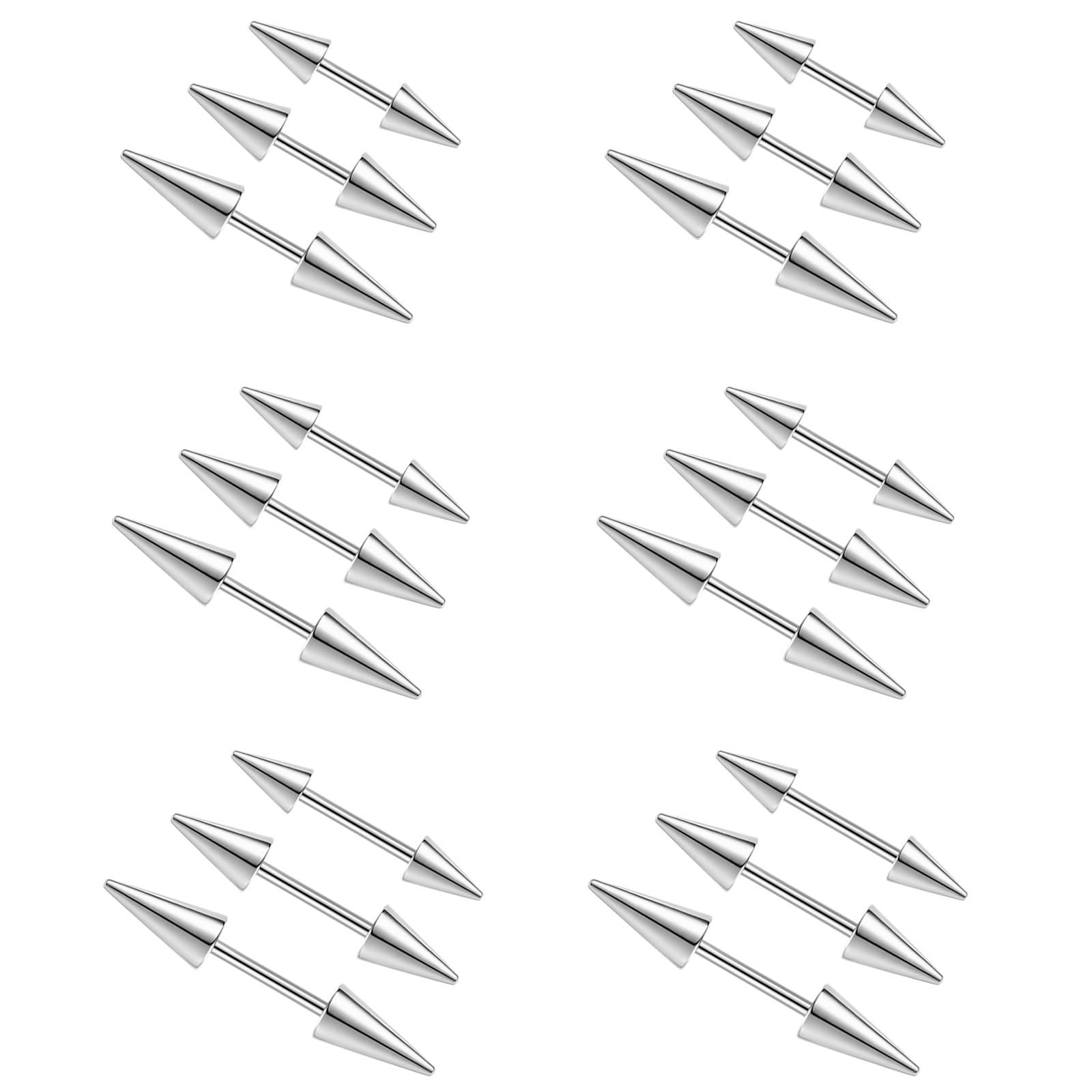 2 ชิ้น 16G เล็บคิ้วเจาะเครื่อง - Rook Curved Barbell บทวิจารณ์และราคา