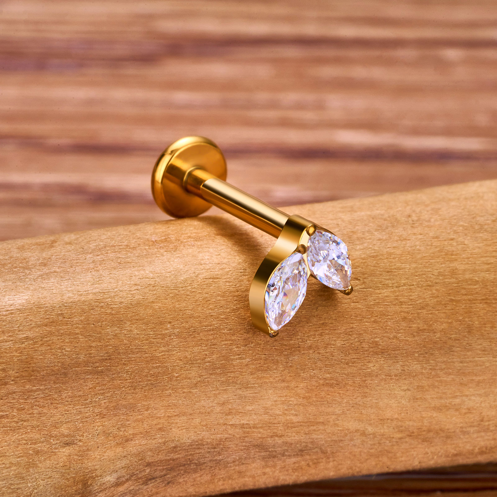 จิวเจาะริมฝีปาก จมูก หู ไทเทเน - Zoor Body Jewelry บทวิจารณ์และราคา