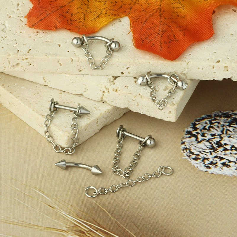 แหวนจุกนม 16G ทำจากเหล็กกล้าผ่ - Body Jewelry Surgical Steel บทวิจารณ์และราคา