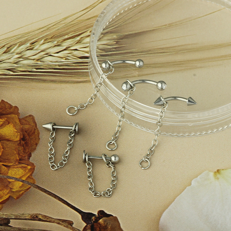 แหวนจุกนม 16G ทำจากเหล็กกล้าผ่ - Body Jewelry Surgical Steel บทวิจารณ์และราคา