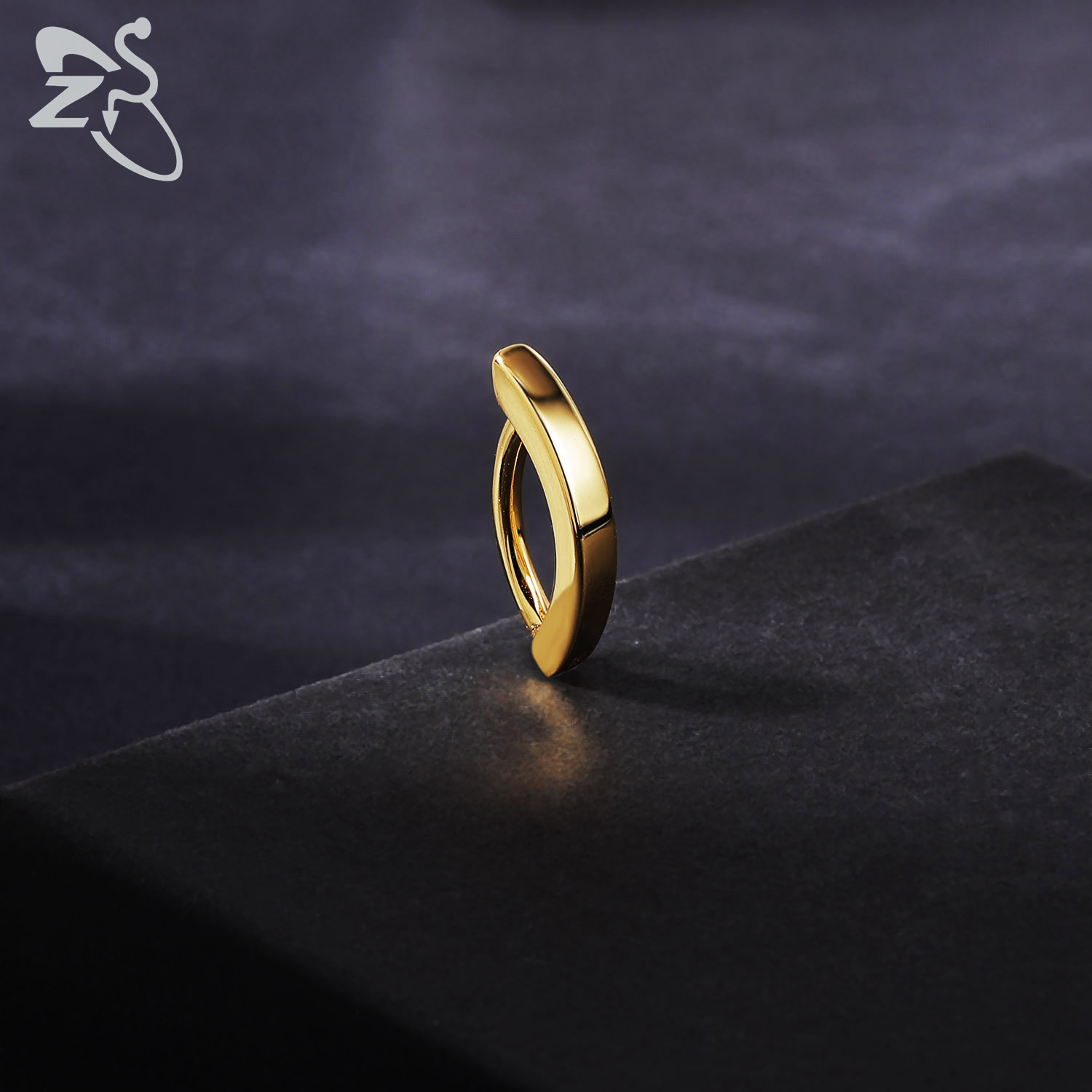 ZS 1 PC Gold สี 14K 925 Silver - Zs Body Jewelry บทวิจารณ์และราคา