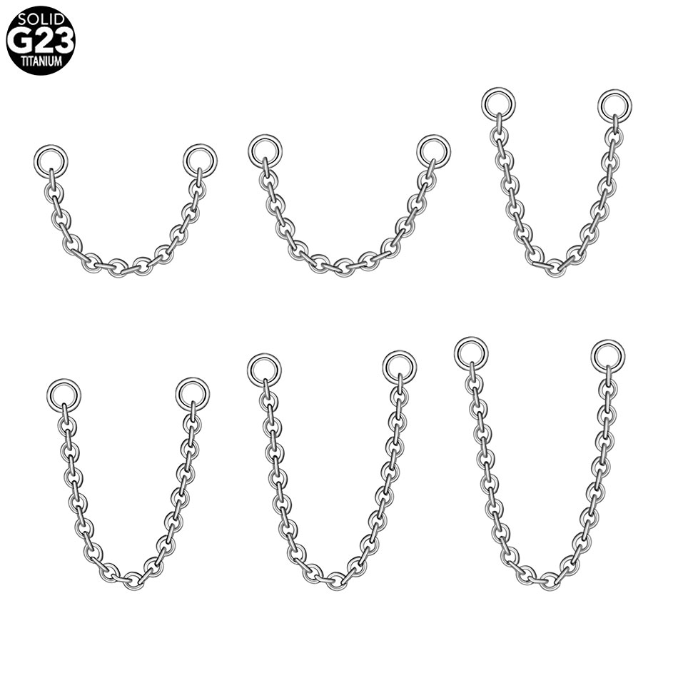 สร้อยคอไทเทเนียมแบบสองชั้นสำหร - Zoor Body Jewelry บทวิจารณ์และราคา