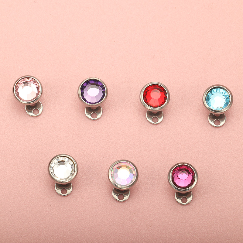 G23 ไทเทเนียมเจาะ Micro Dermal - Zoor Body Jewelry บทวิจารณ์และราคา