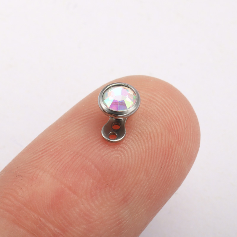 G23 ไทเทเนียมเจาะ Micro Dermal - Zoor Body Jewelry บทวิจารณ์และราคา
