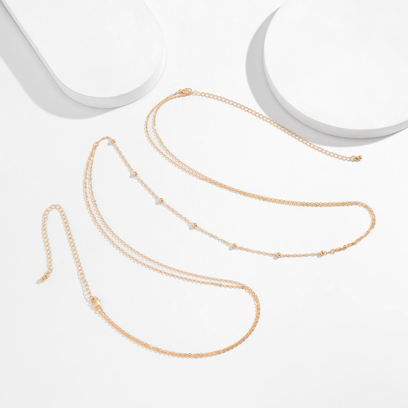 สร้อยคอแบบไขว้หน้าอก สร้อยประด - Body Jewelry Bra บทวิจารณ์และราคา