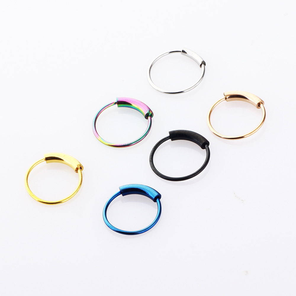 3 ชิ้น/ล็อต แหวนเหล็กผ่าตัด 31 - Body Jewelry Ear บทวิจารณ์และราคา