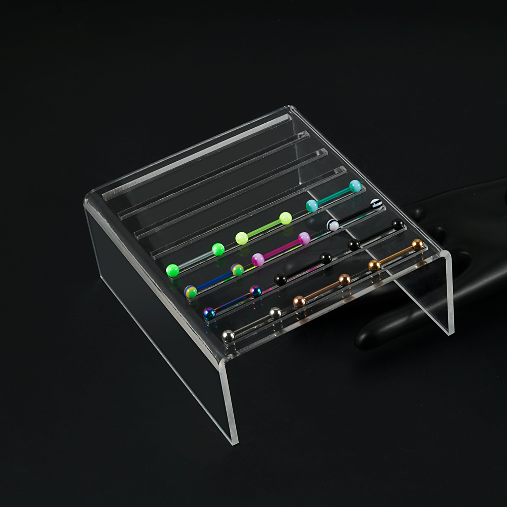 72 หลุมต่างหูผู้ถือจอแสดงผลอะค - Body Jewelry Storage บทวิจารณ์และราคา